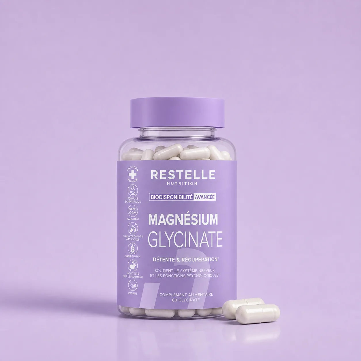 Magnésium Glycinate 350mg Restelle
