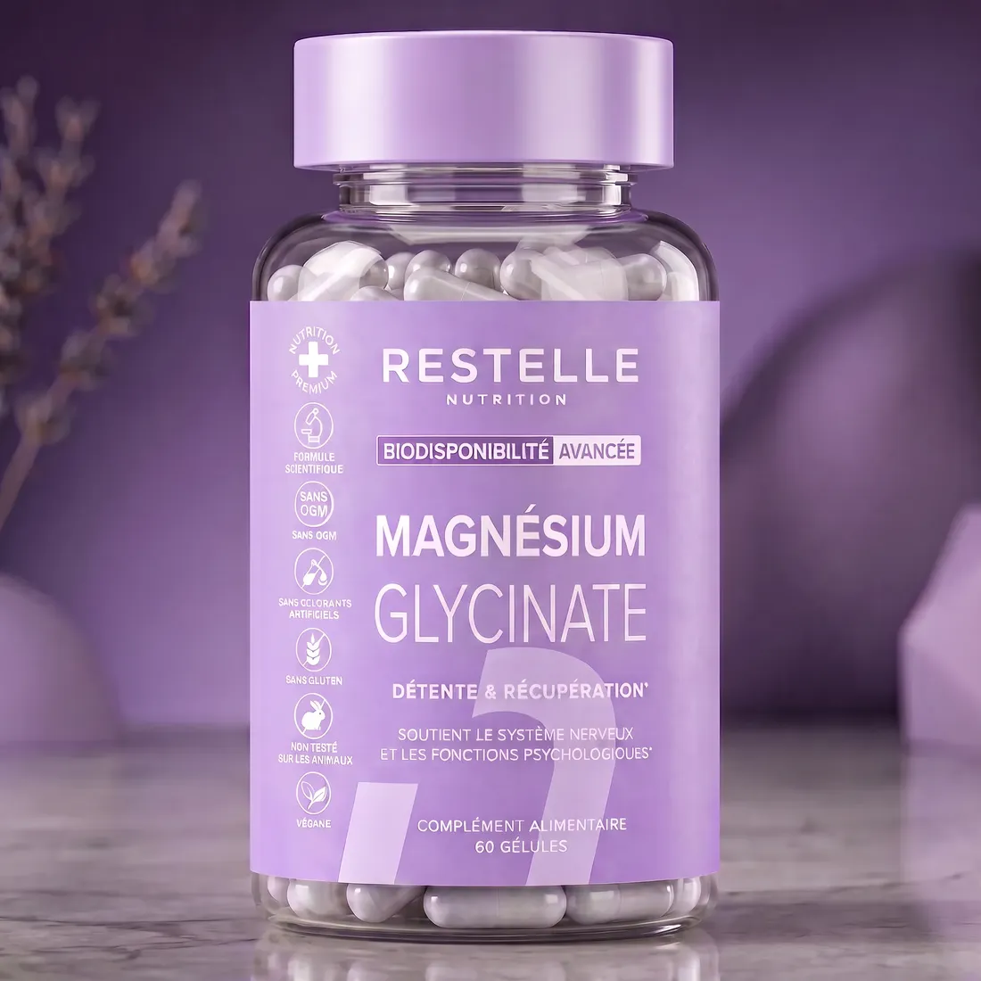 Flacon Restelle Magnésium Glycinate