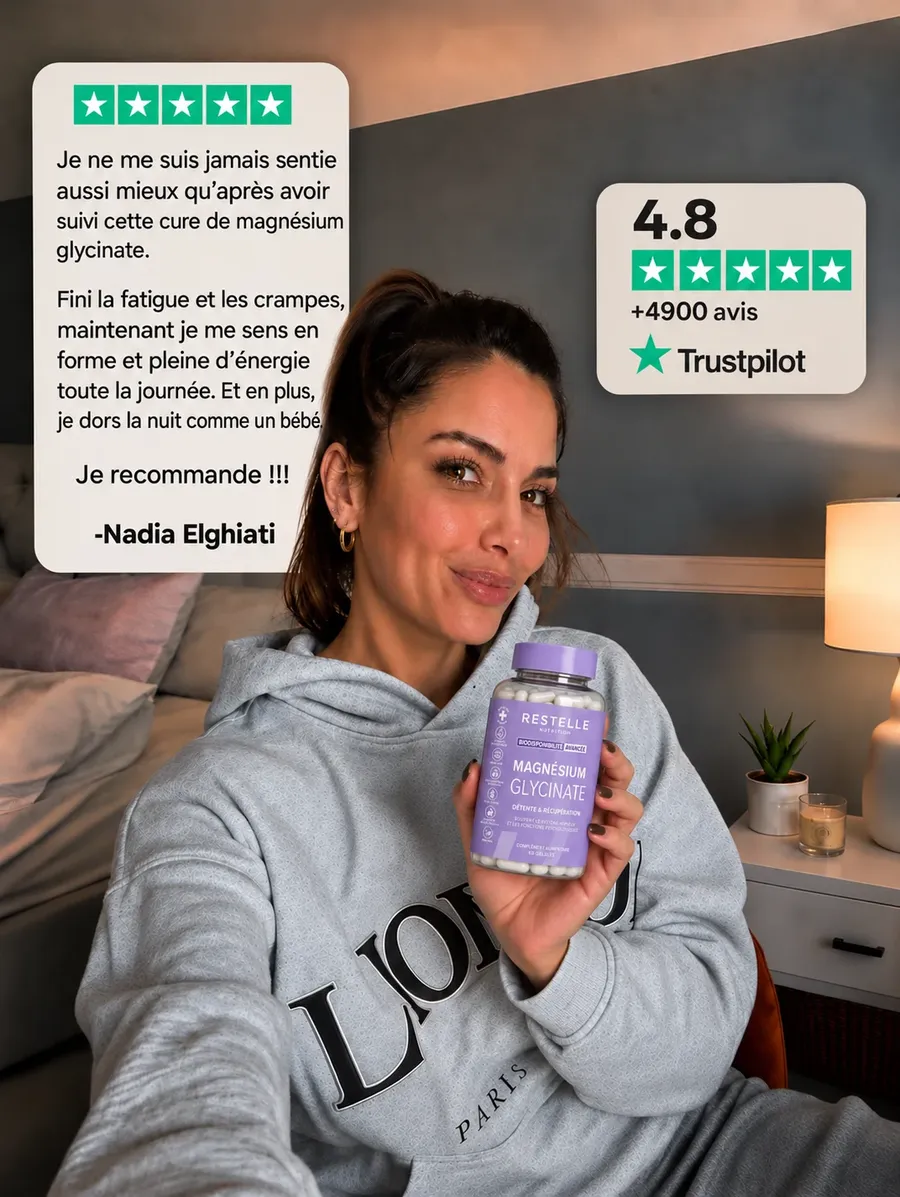 Avis client vérifié — Magnésium Glycinate Restelle